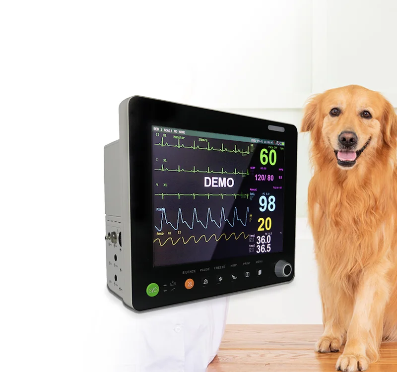 Поставка от производителя-12,1 дюймов сенсорных экрана multi-параметров для палаты интенсивного лечения пациента для контроля уровня сахара в крови с коробка вспомогательных приборов