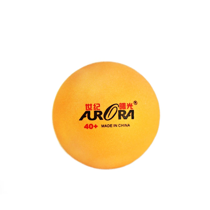 
Hot sales AURORA 40 mm+ table tennis balls cheap 1 star ping pong balls 