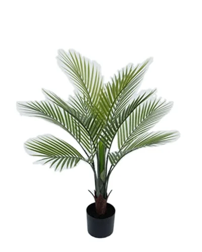 Customized indoor decor 80Cm Plastic Palm Tree Artificial Plant Decor Phoenix 80CM Palm Tree with pot