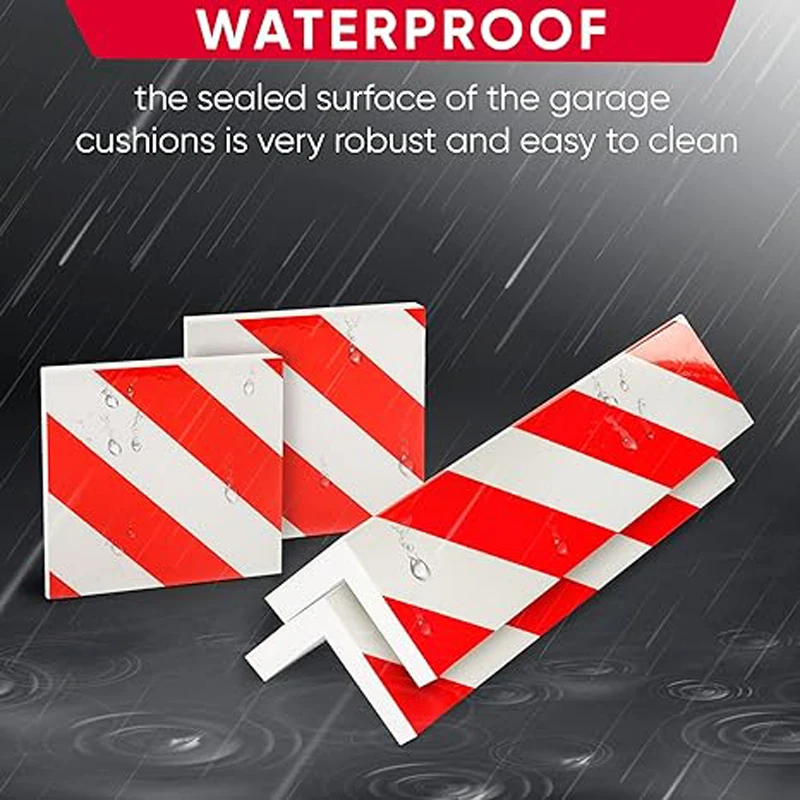 Garage Wall Protector Set- Garage Car Door Protectors and  Corner Wall Bumper Guards- Adhesive Foam Padding Wall Guard Multipack