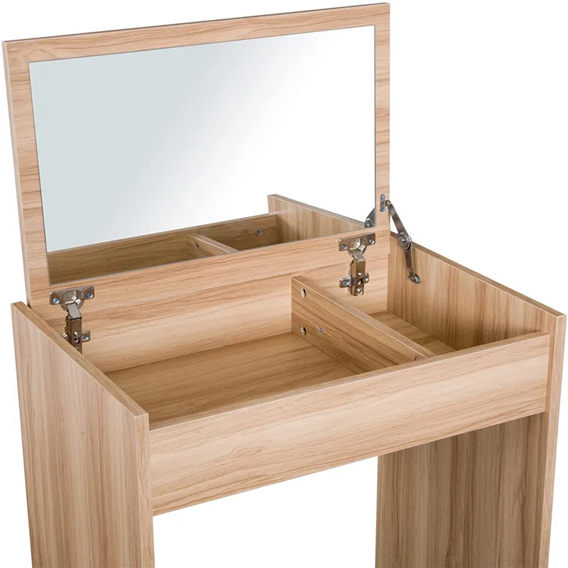 2021 Fashion Minimalist Ladies Free Shipping Blue Single European Metal Luxury Royal Dressing Table