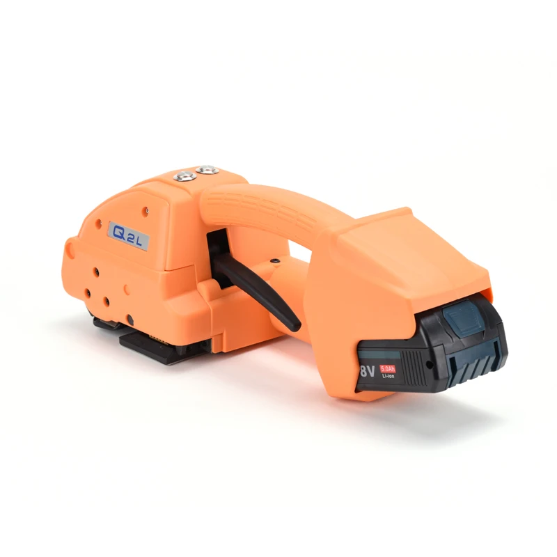 Q2L Handheld Battery Powered Strapping Machine for Plastic Strapping Band PET PP Strapping Tools