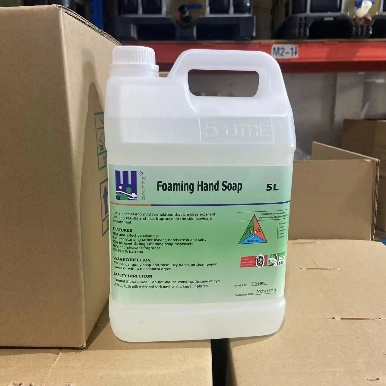 Antibacterial Organic Rich Foam Foaming Liquid Hand Soap