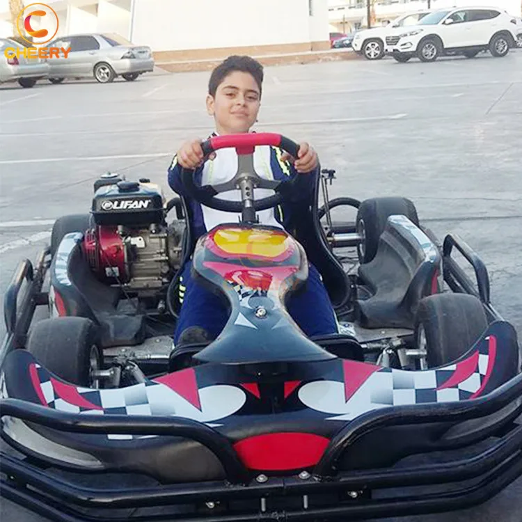  Cheery amusement playground 4 stroke racing go karting car gas powered adults