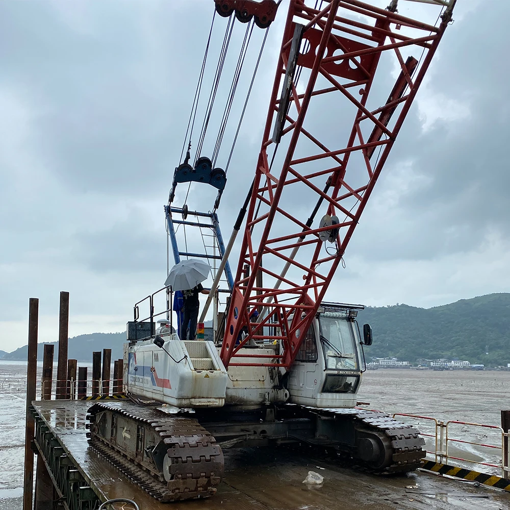 Best Price 80 ton Crawler Crane QUY80 Cranes for Sale