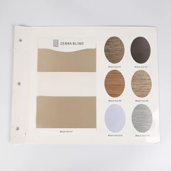 Haoyan New design double blind day and night roller zebra blinds office curtains and blinds