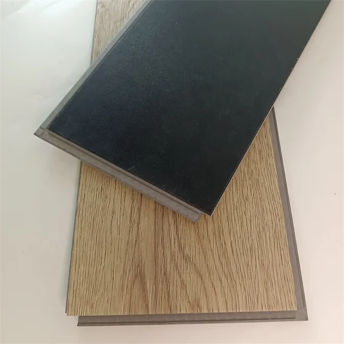plastic tile luxury vinyl plank pvc click flooring non slip lvt plastic vinyl spc pvc click vinyl floor