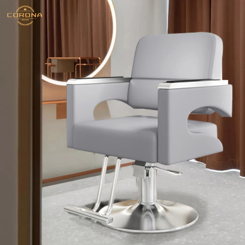 Wholesale Prsofesional Men All Black Barber Chair Frame Takara Belmont Salon Hairdressing Barber Chairs