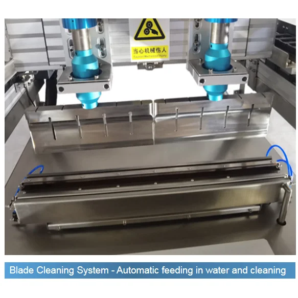 Automatic sheet cake sponge cake Rotary cutting machine supplier glutinous dough slicing