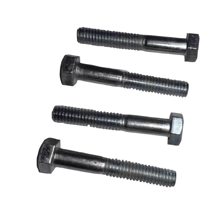 SS carbon steel galvanized threaded lock screw non standard round Bolts and hex head Nuts