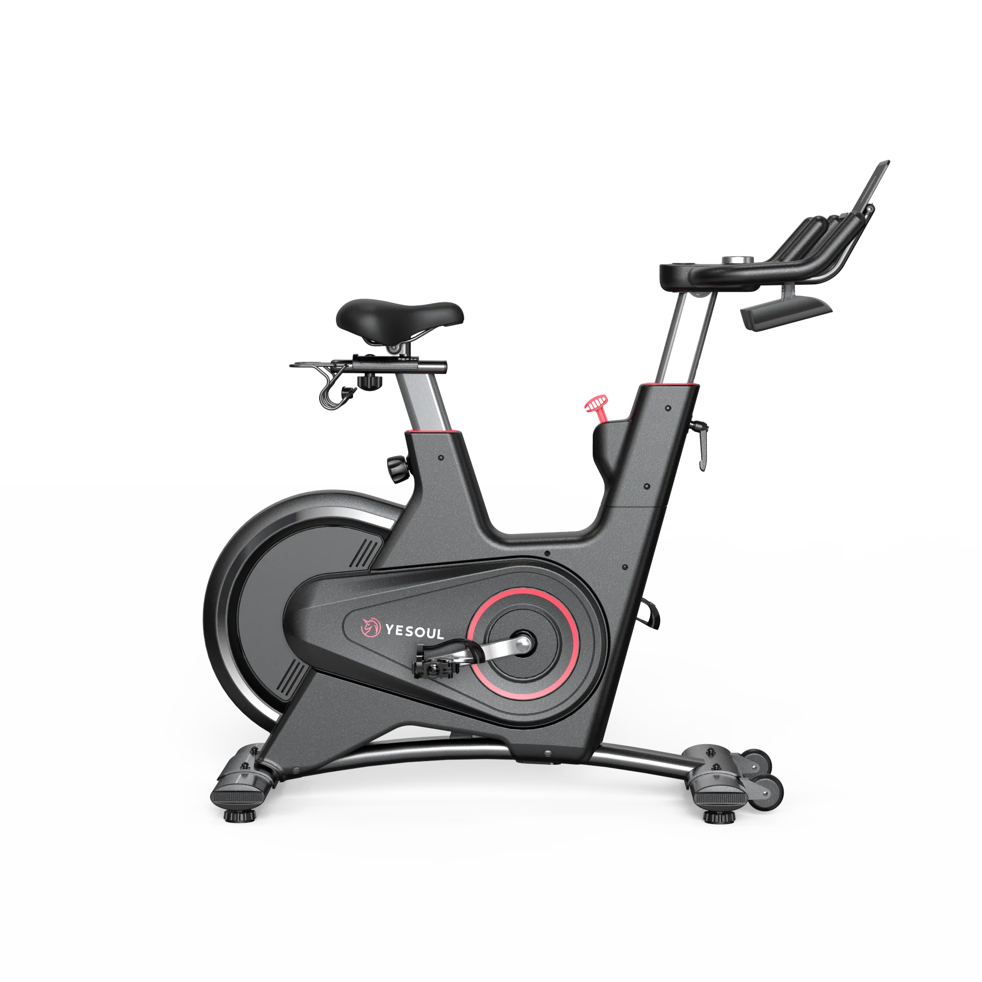 V5 New Design Heavy Duty Bicycle Gym Life Fitness Equipment Indoor Stage Commercial 20kg Flywheel Manual Spinning Spin Bike