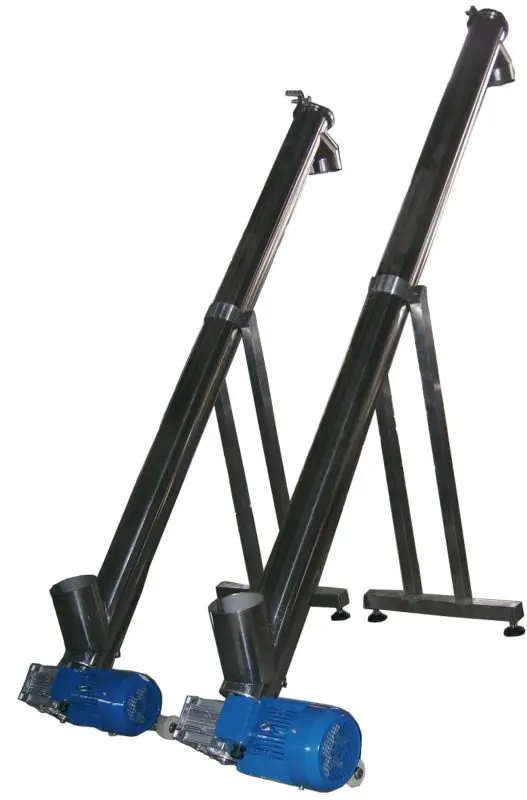 Good Quality Stainless Steel Grain Screw Auger Conveyors Hopper