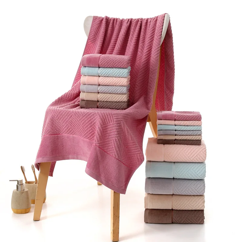 brand factory supplier100% cotton cheap velent bath towel with dobby border home terry towel hot sale china product wholesale