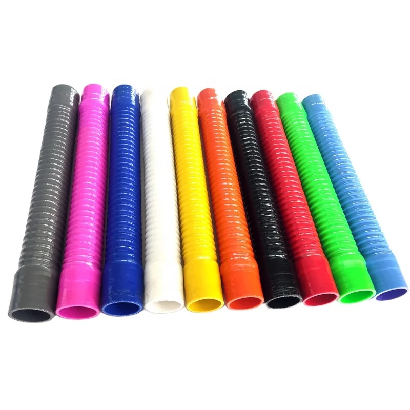 Manufacturer Flexible Steel Wire Silicone Hose Corrugated Rubber Hose
