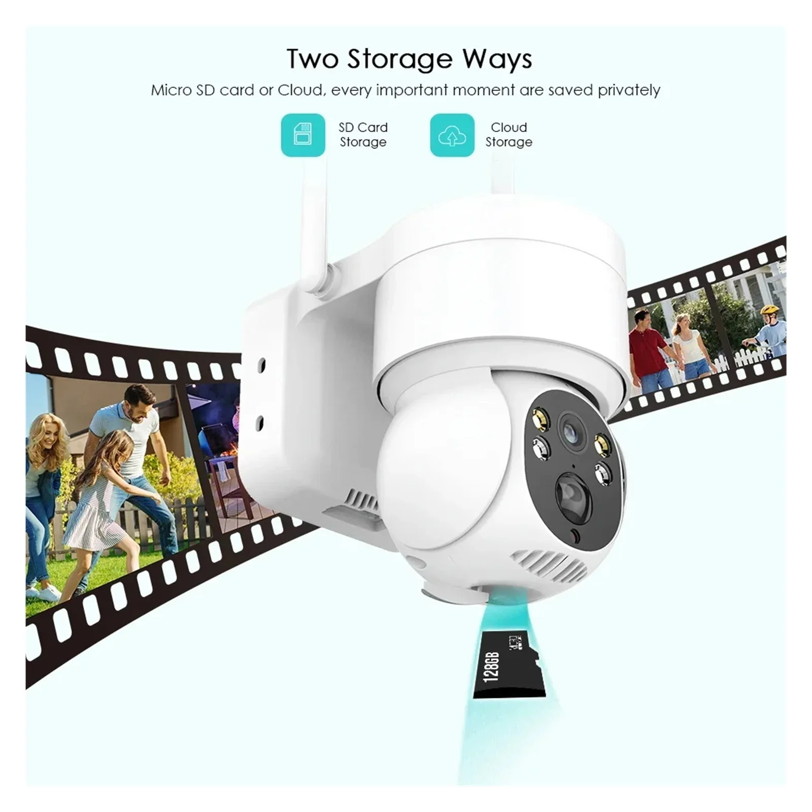Senhuo WIFI solar camera 4G HD 2.5K bidirectional voice PIR Artificial intelligence Human detection PTZ CCTV security monitoring