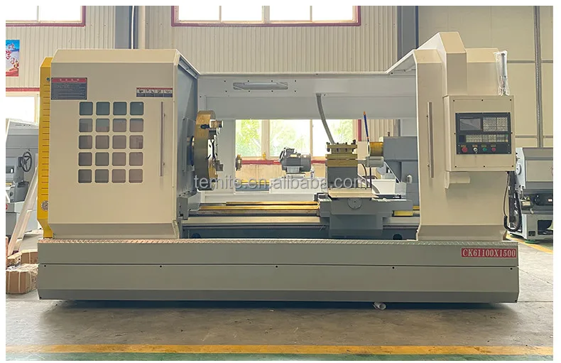 CK61100 CNC Heavy duty metal lathe machine with GSK, FANUC ,SIEMENS control system