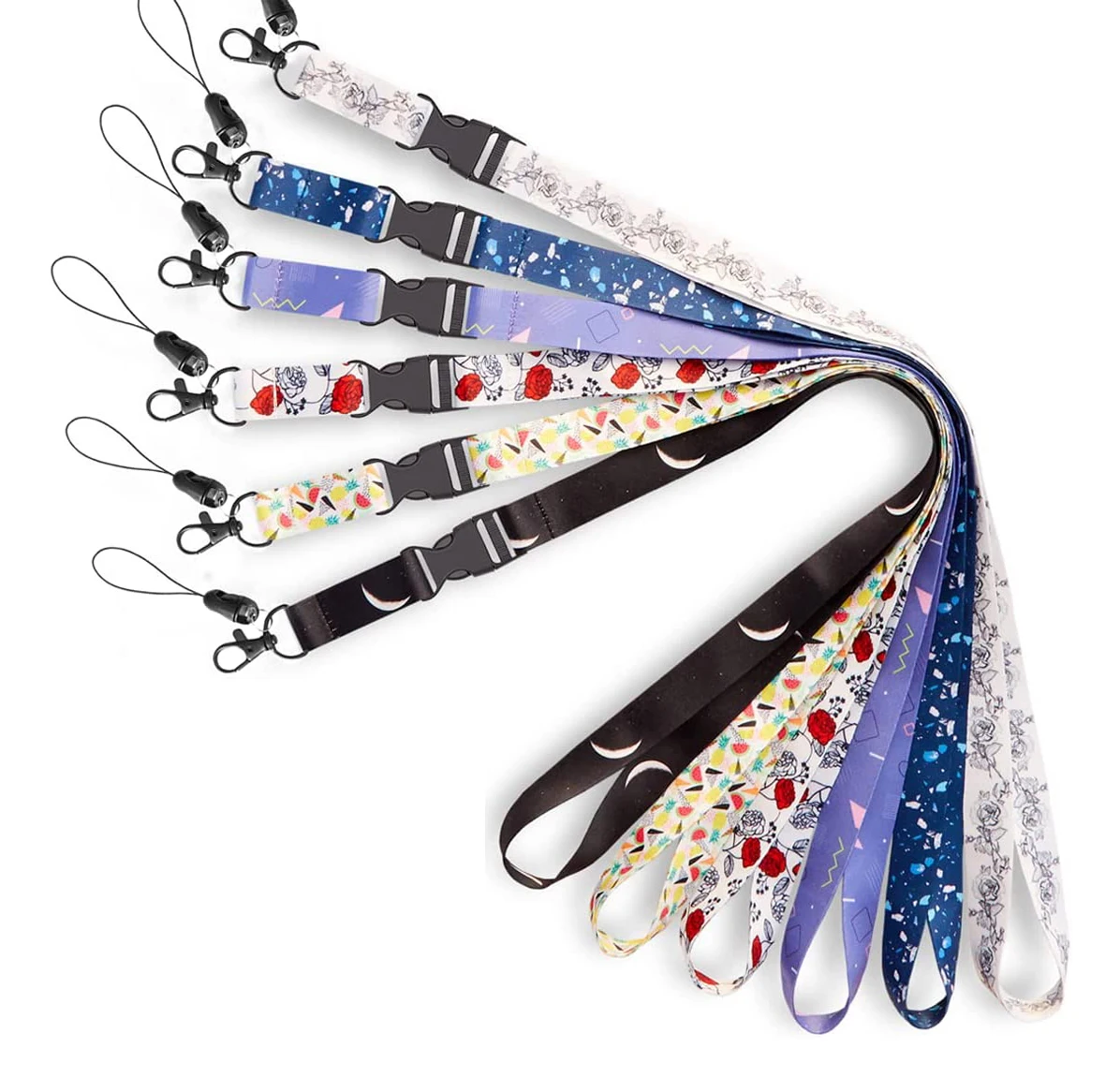 High Quality Custom Printing Logo Polyester Niky Lanyards For Sale