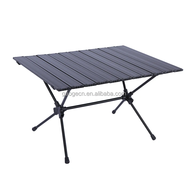 New multi-functional outdoor aluminum alloy camping table portable adjustable height outdoor folding table
