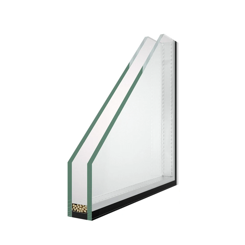 Hot Sale Heat Insulation Double Tempered Insulated Glass Security Hurricane Impact Glass For Windows Doors Curtain Wall