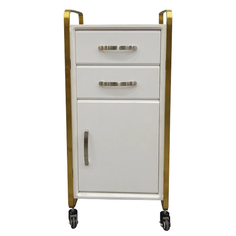 Side Table Nordic Living Room Metal End Coffee Bedside Round Gold Set Modern Tea Coffee Wheeled Movable Sliding Side Table