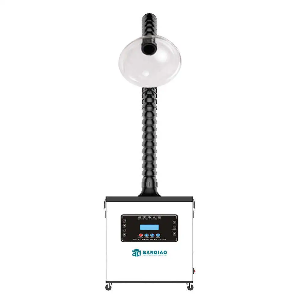 Extractor machine 300W Air flow fume extractor portable cleaner nail dust collector smoke evacuator HEPA Filter