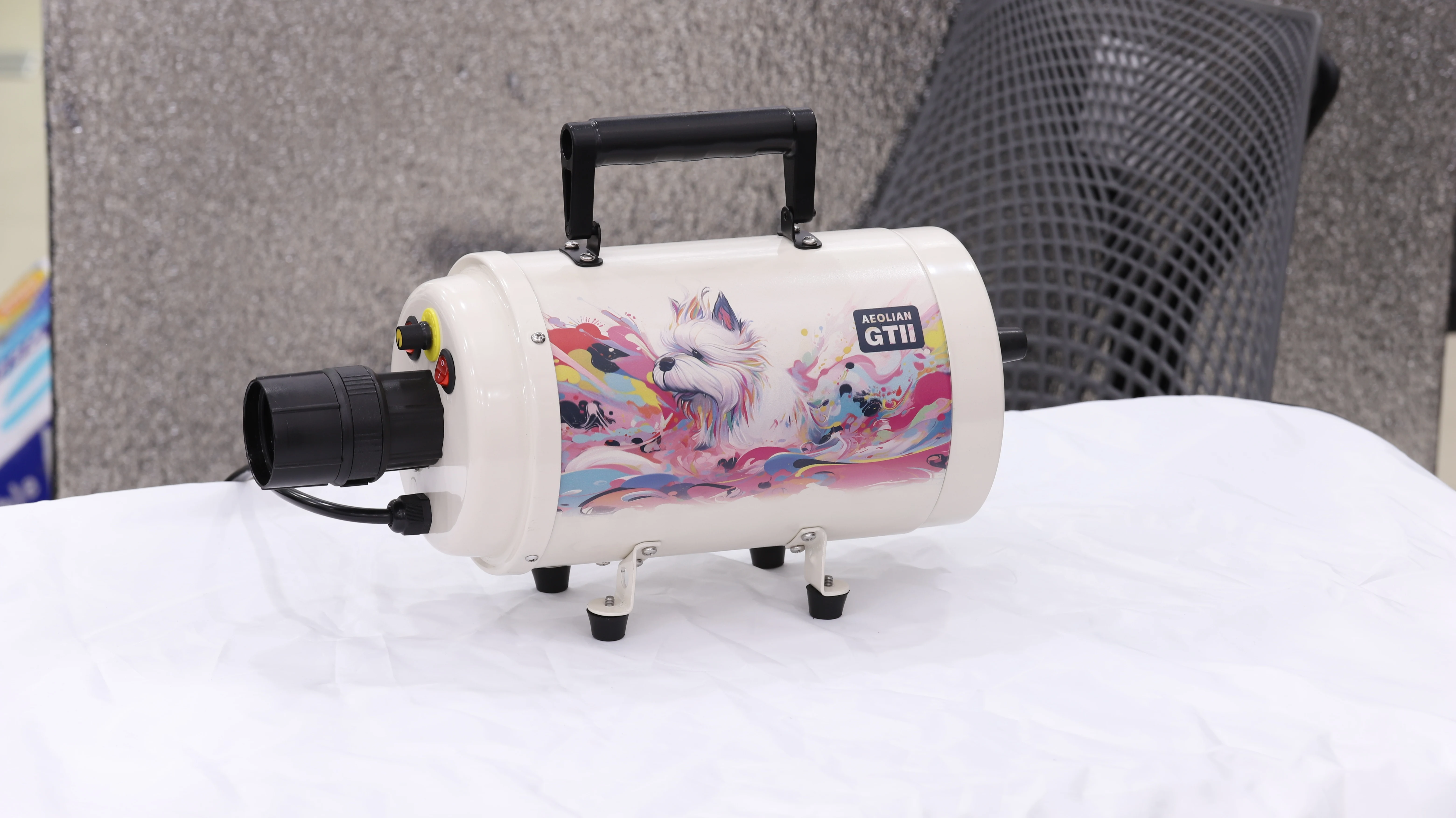 AMETEK motor pet Blower  Novelty Designed pet Grooming Dryer 1200 hours service life Portable pet dryer