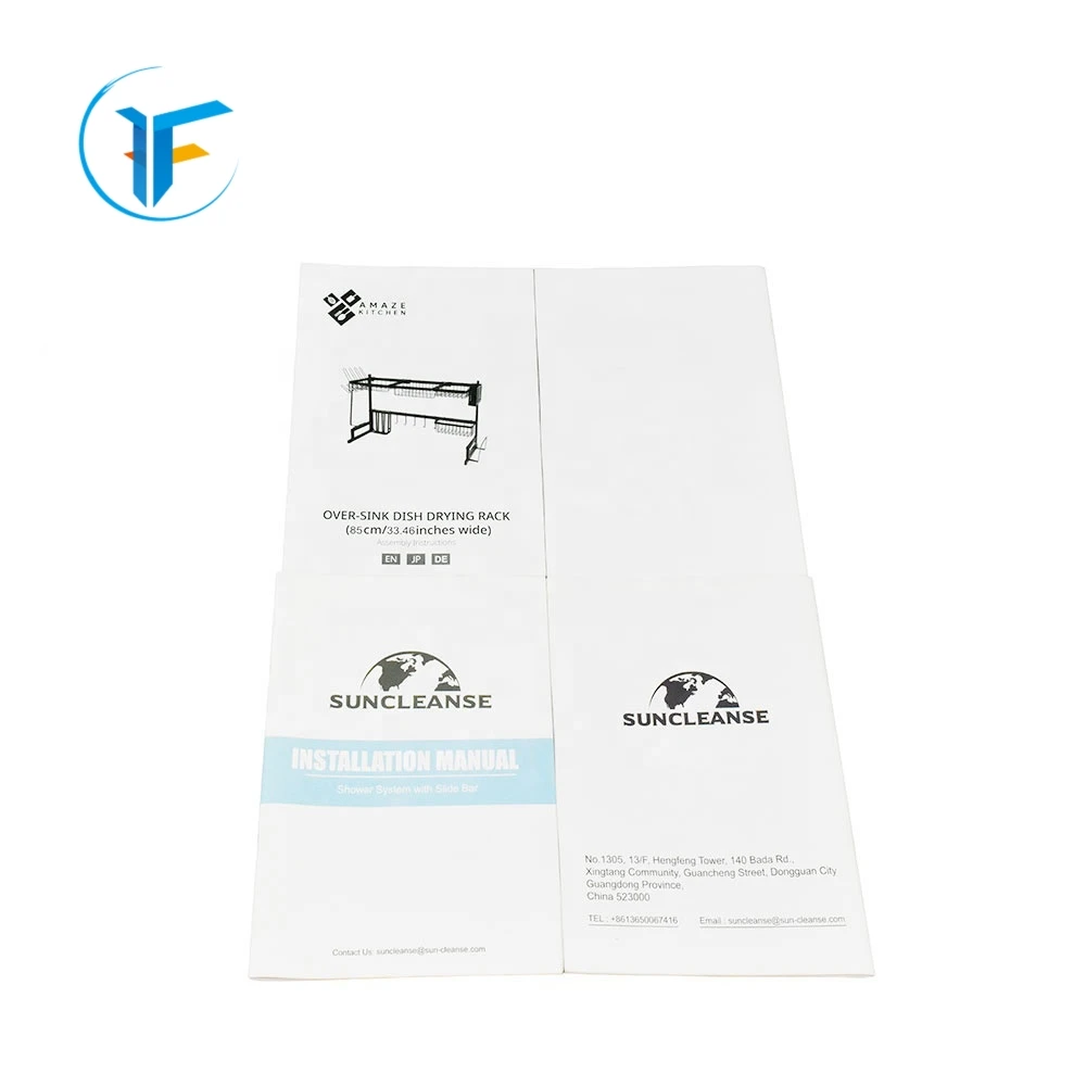 guangzhou customized soft cover book A4 A5  brochure leaflet printing