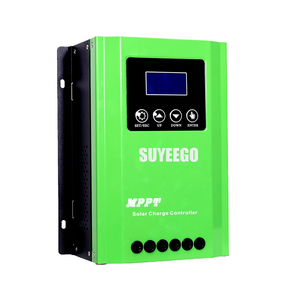SUYEEGO Metal 12 В 24 auto 20a 30a Mppt контроллер солнечного заряда регулятор для солнечной системы литхим/гелевая аккумуляторная система в наличии