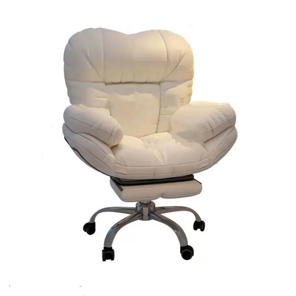 Wholesale multi-color office chair height adjustable reclining computer chair White pink gray gaming chair