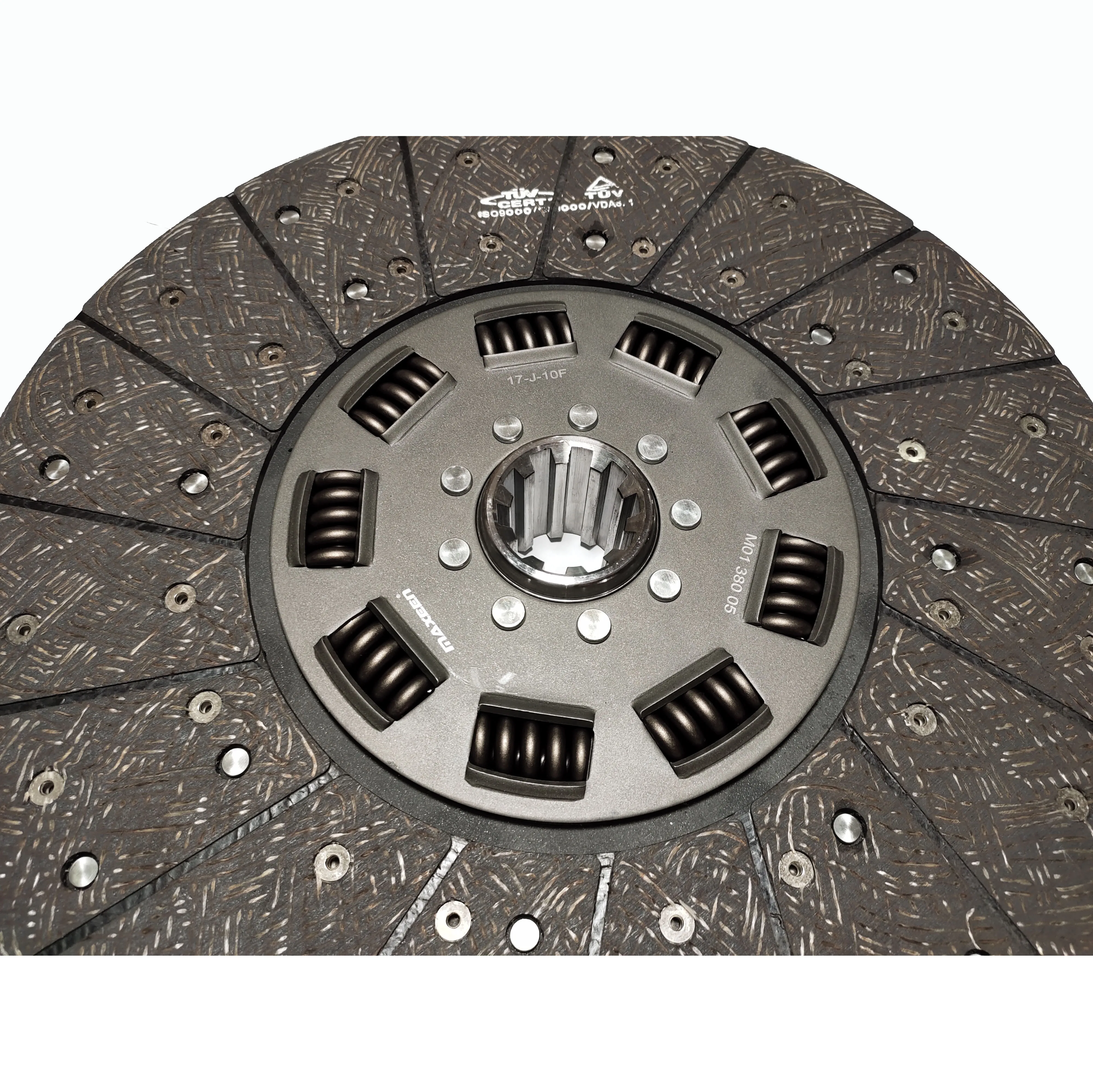 Clutch Disc 1861 494 140 Size 380mm suitable for Mercedes-Benz with Maxeen No. M01 380 05