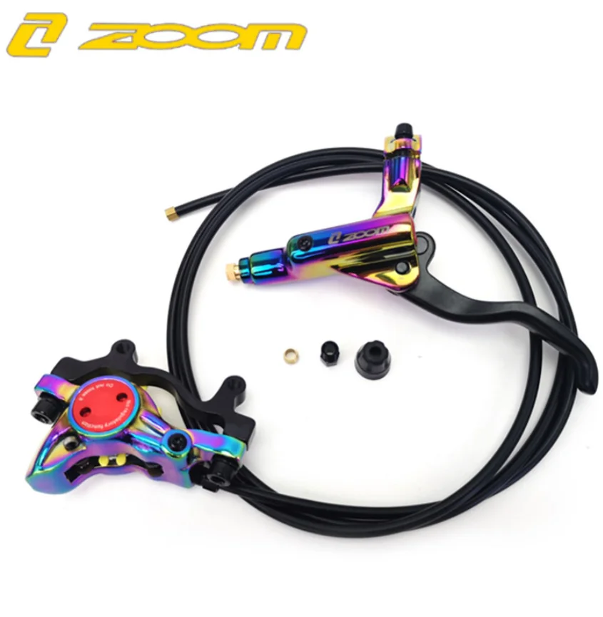 HB875 ZOOM Rainbow Colorful MTB Oil Braking Mountain Bike Disc Rotor Brake Bicycle Hydraulic Brake