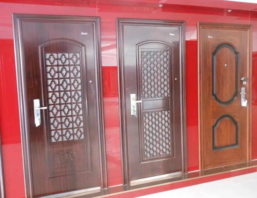 Zhejiang yongkang factory Professional security armored door Security Steel Door with Frame