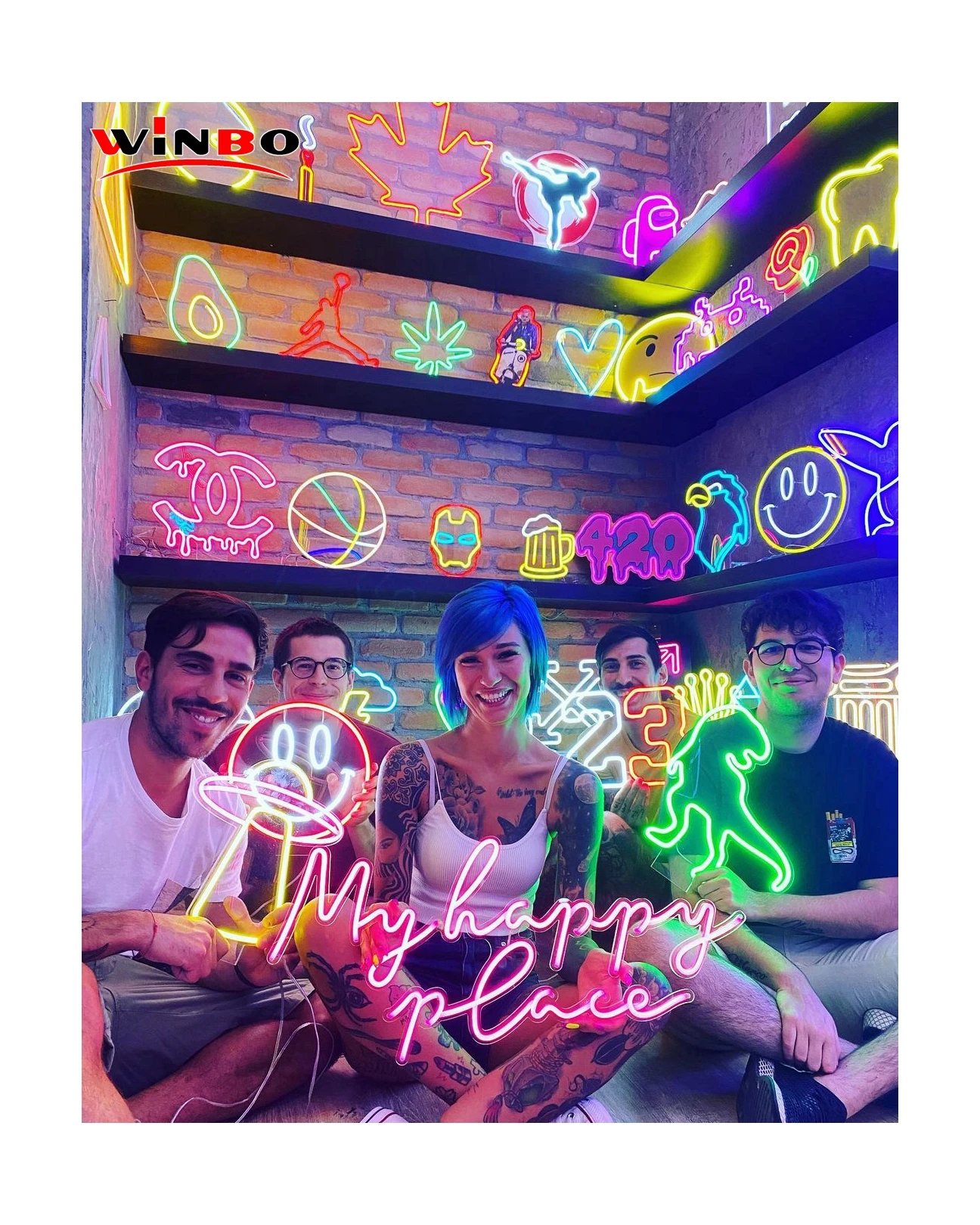 Hot Sale Rabbit Neon Signs Wall Decor Free Design Neon Lights Sexy Lady Letters Led 10438 Rgb Korea