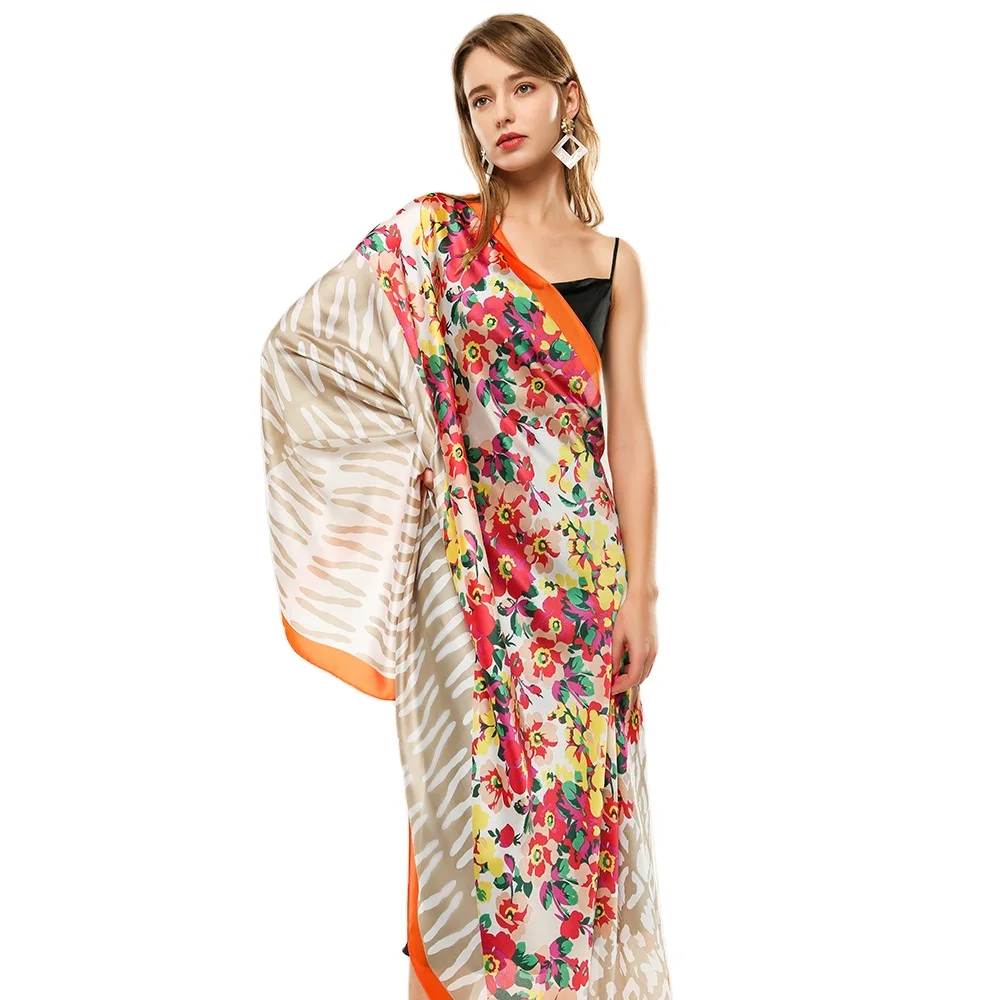 Высококачественные женские Украшения, шелковый шарф, оптовая продажа, новый стиль 2020, шелковый шарф, модные женские Дизайнерские шарфы