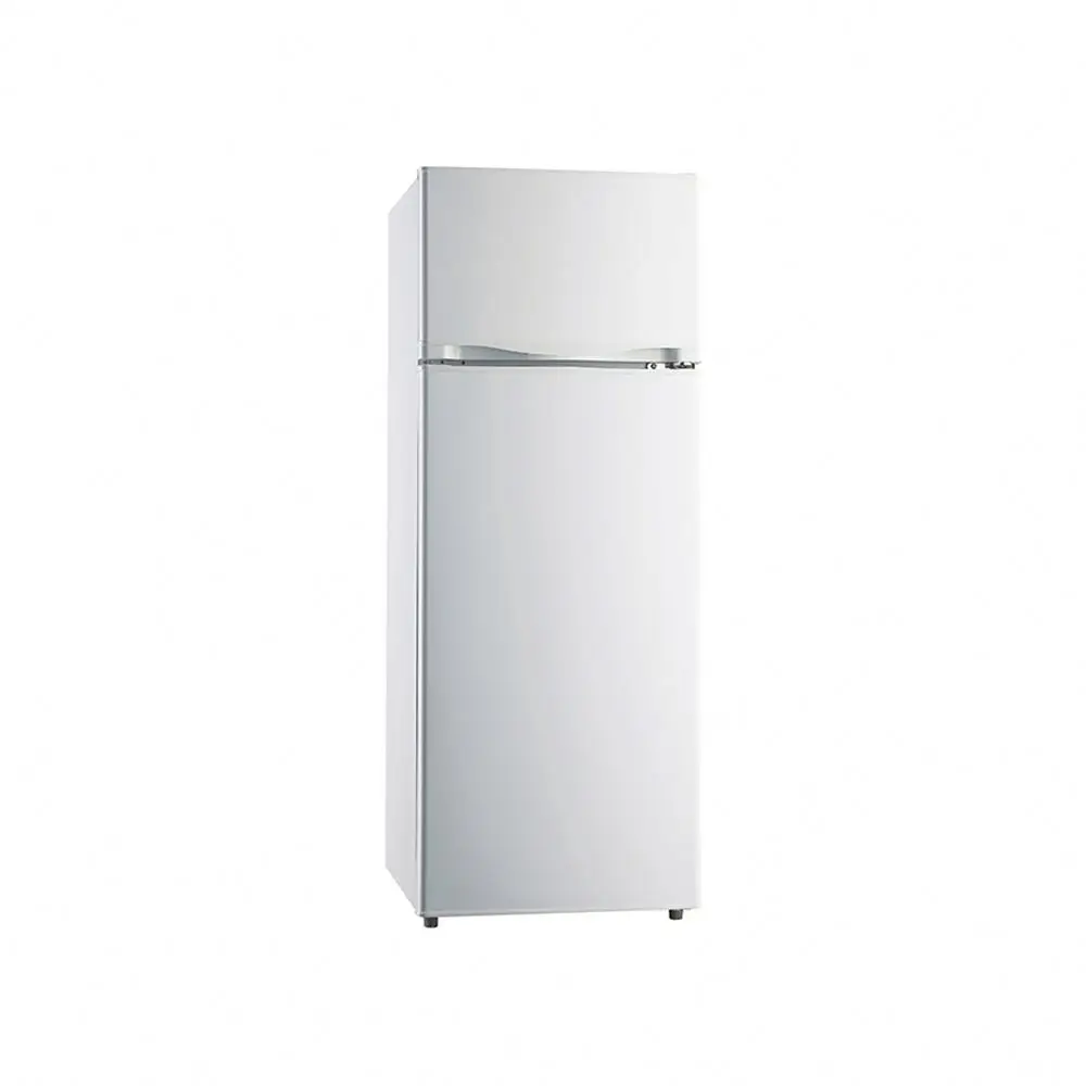 210L Professional Supplier R600a Small Double Door Frezer Refrigerator Deep Freezer