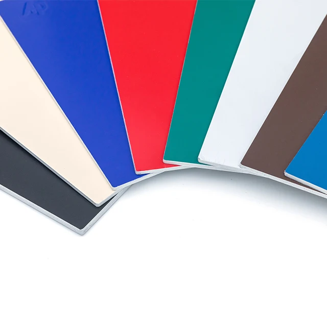 Alucopanel A1 Exterior Wall Cladding Building Boards High Quality Pvdf Aluminium Composite Panel Separator For House