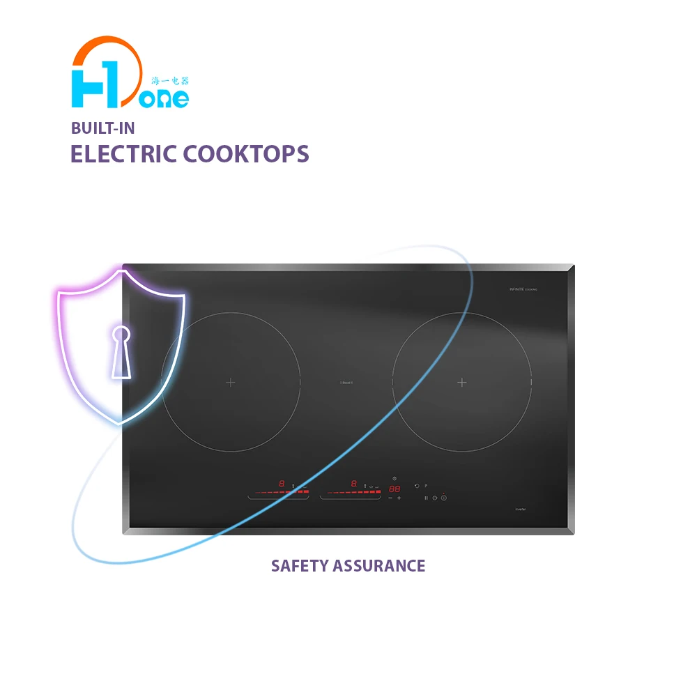Таймер температуры и мощности с сенсорным управлением идеальное падение в индукционную плиту двойной головкой