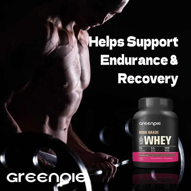 Greenpie Increase Muscle Building Gym Supplements Sports Power Nutrition Mass Gainer Isolate Whey Protein Powder