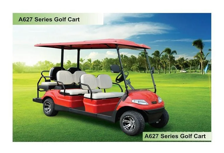 HUANXIN New Model 6 passenger  Electric golf car with curtis  conversion kit