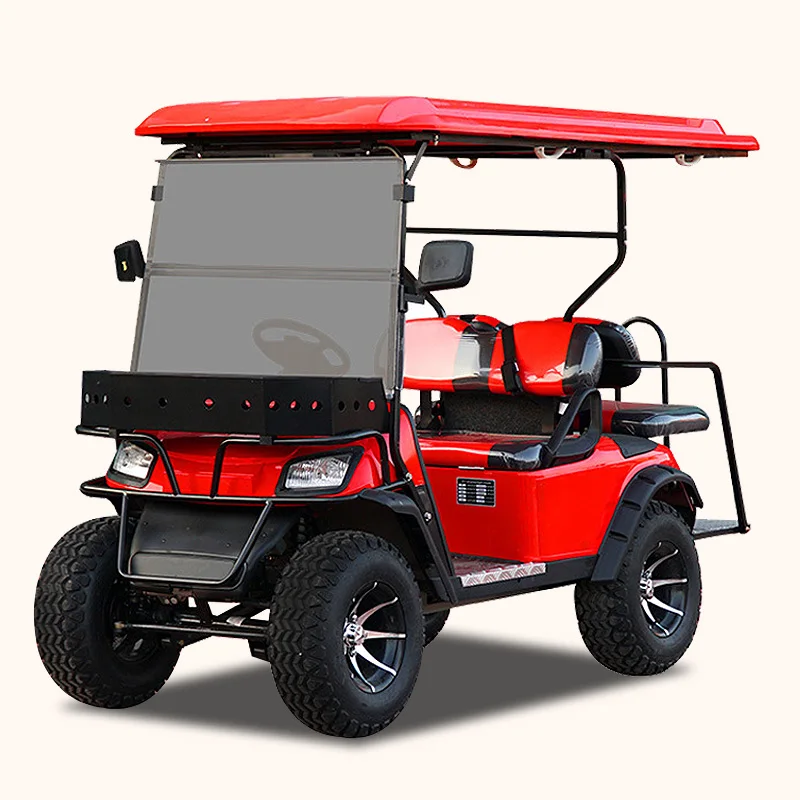 New 2 passenger seats cheap cross country tourist classic sighting car motor AC/DC 48V battery small Sport Electric Golfcart