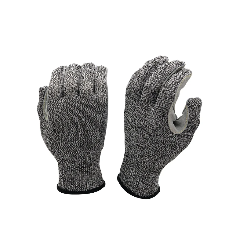 Best Quality Cheap Working Cowhide Gloves Leather Cycling Winter Work Gloves