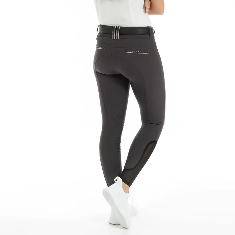 Customised Oem/Odm Design Different Sizes Crystal Dragon Rhinestone Horse Accessories Breeches Riding Full Seat Silicone