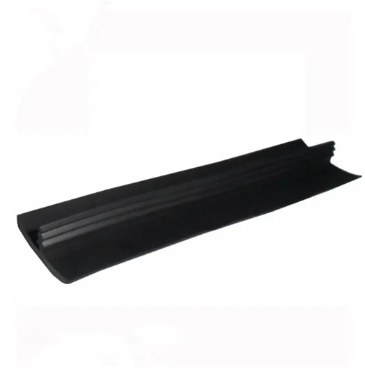 Factory price Outwater Plastic T-molding 1-1/2 Inch Black Flexible strip for furniture accessories