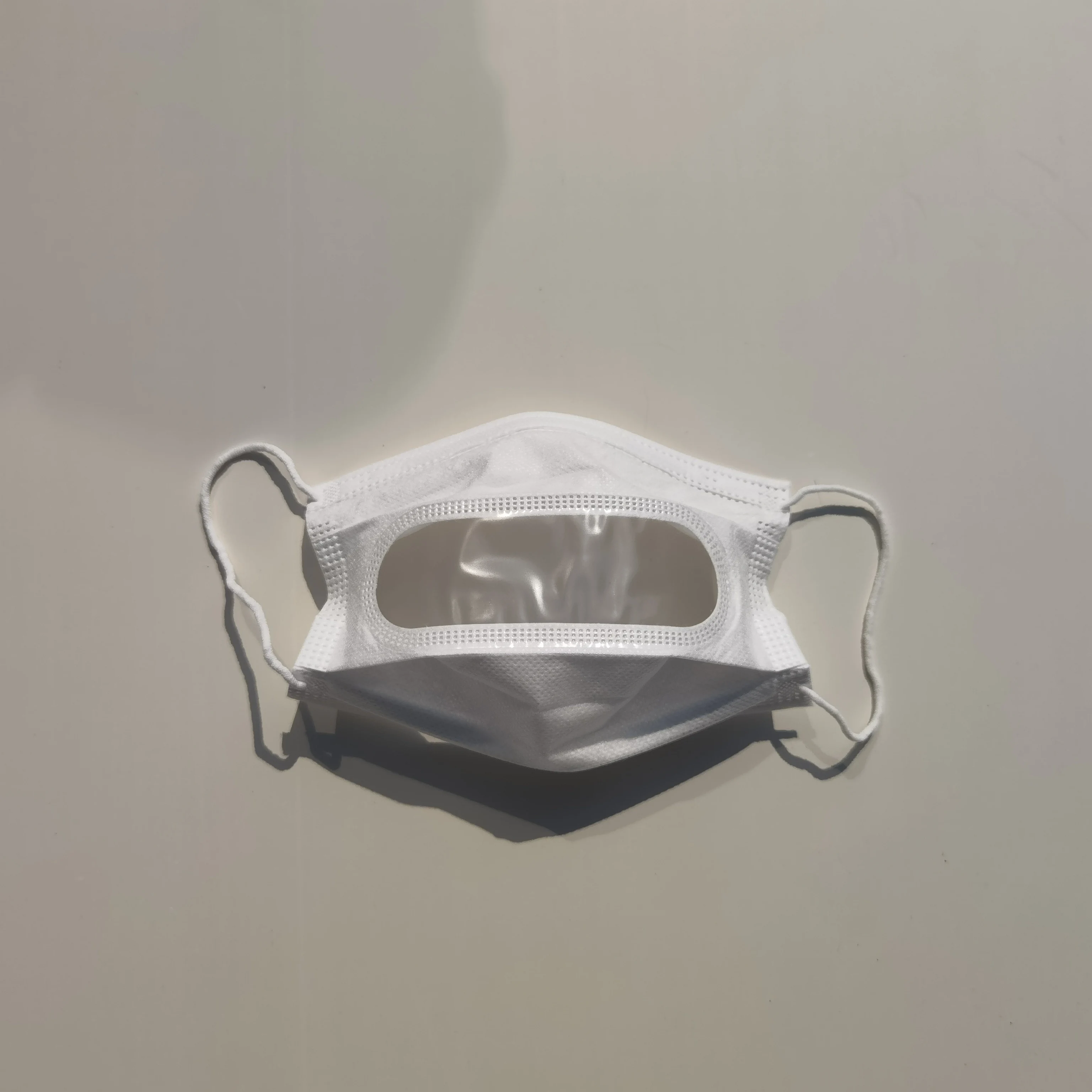 Disposable Face Mask with Clear Window for Adults,Breathable 3 Ply Earloop Face, Visible Expression for Women Men and Deaf