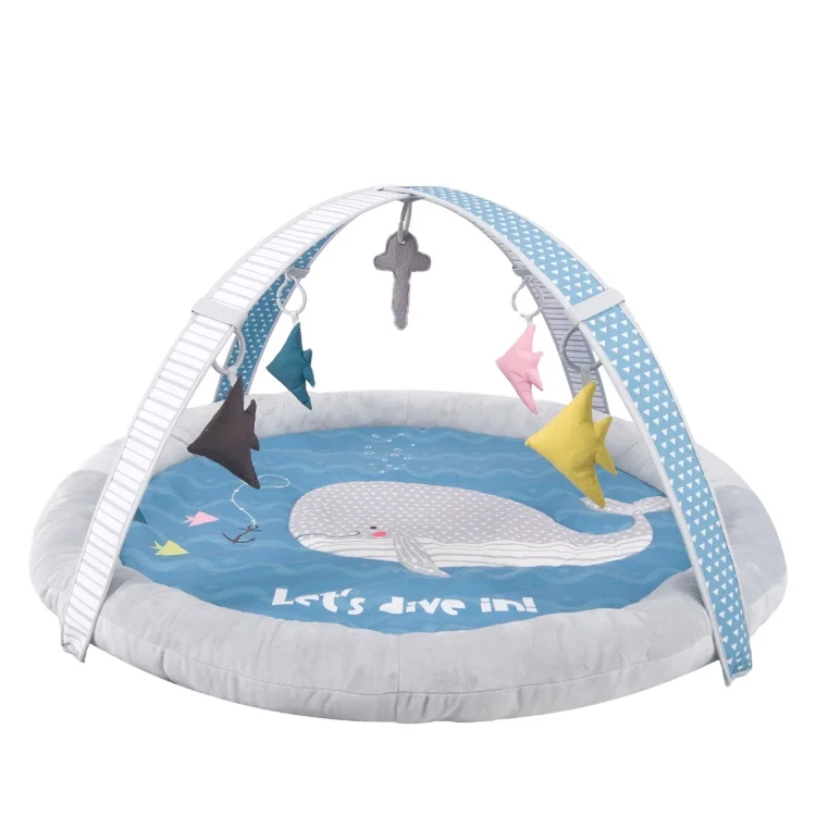 Новое поступление, круглый детский игровой тренажерный зал, экологически чистый игровой коврик для малышей, детский игровой коврик