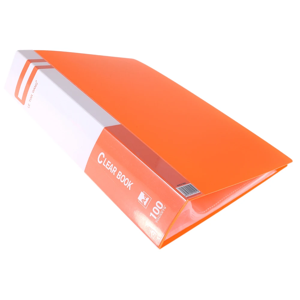 Factory supply A4 pp display book used for office or school 10 to 100 pockets