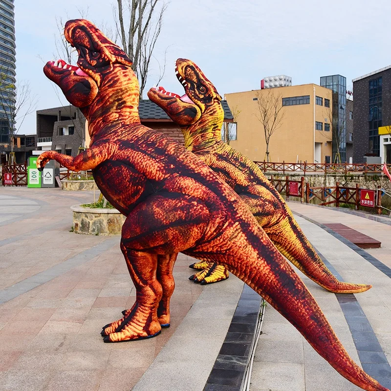 
Popular inflatable dinosaur mascot ancient dinosaur suit advertising inflatable cartoon animal walking products dinosaur costume  (1600108002690)