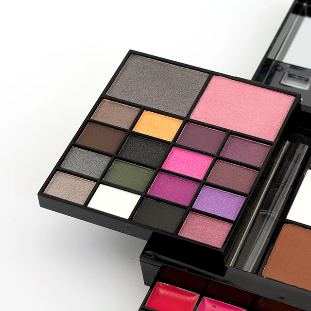 Can OEM/ODM Full 72 Color Eyeshadow Palette Blush Lip Gloss Concealer Kit Beauty Makeup
