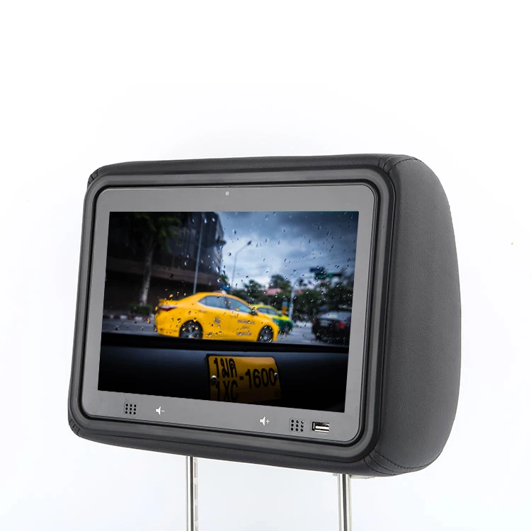 Android 8.1 10.1 inch headrest taxi advertising player with WIFI, 4G, GPS taxi lcd advertising screen