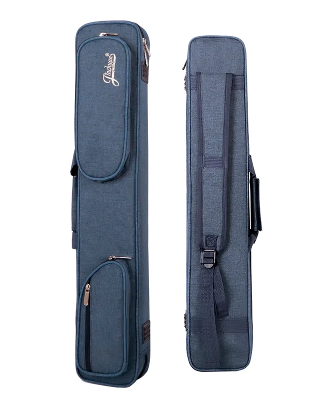 Classic Waterproof oxford Material Snooker Bag 7 Holes 3 Shafts 4 Butts high-quanlity billirad cue bag